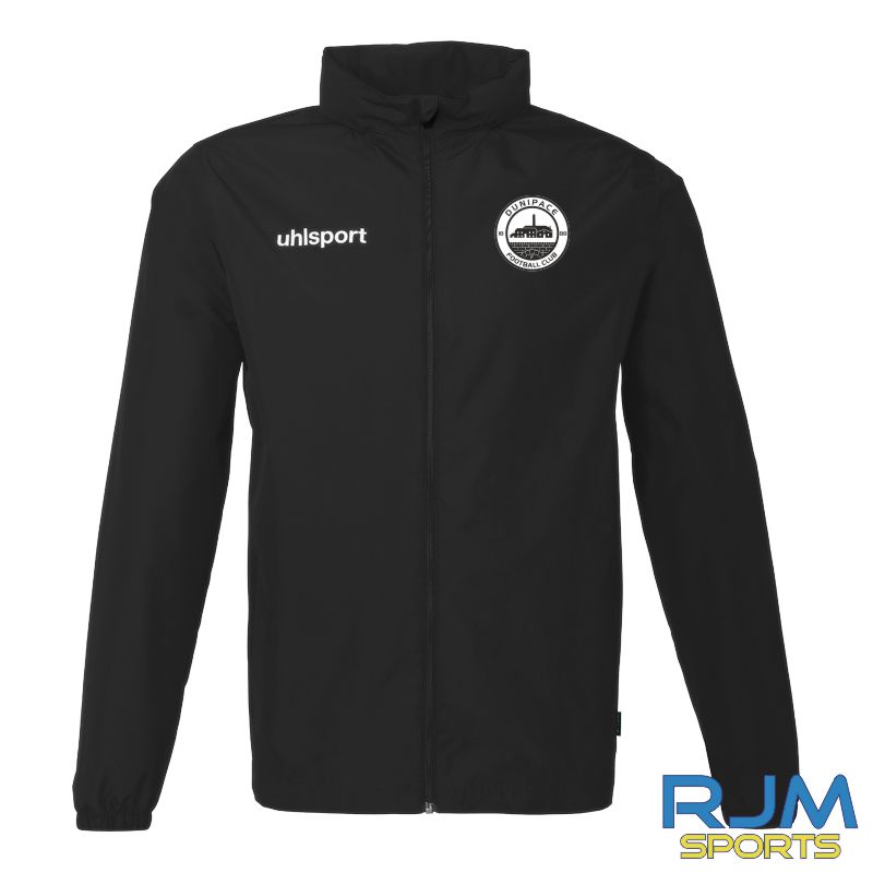 Dunipace FC Uhlsport Essential All Weather Jacket Black