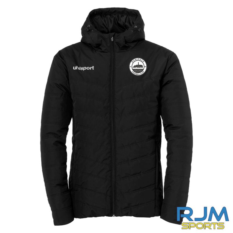 Dunipace FC Uhlsport Essential Winter Padded Jacket Black