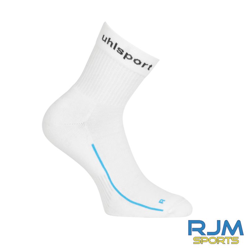 Dunipace FC Training Uhlsport Team Classic Socks (pack of 3) White
