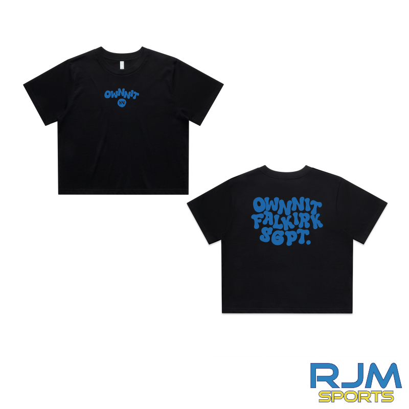 OWNNIT Fitness Bubble Print Classic Crop T-Shirt