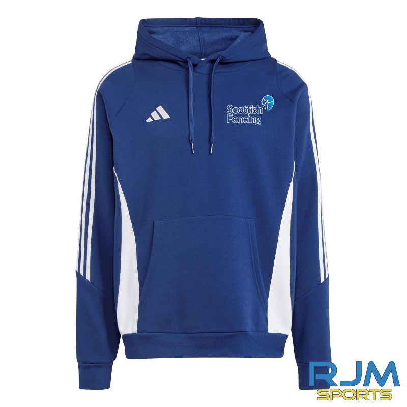 Scottish Fencing Adidas Tiro 24 Sweat Hoodie Navy/White