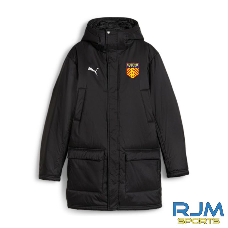 Harestanes AFC Coaches Team Final Winter Jacket Black
