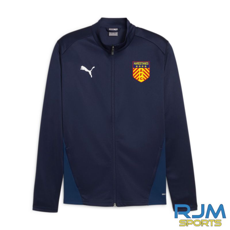 Harestanes AFC New Puma Team Goal Training Jacket Navy/White
