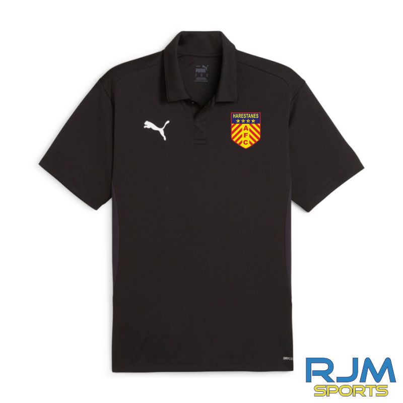 Harestanes AFC New Coaches Team Goal Polo Black/white