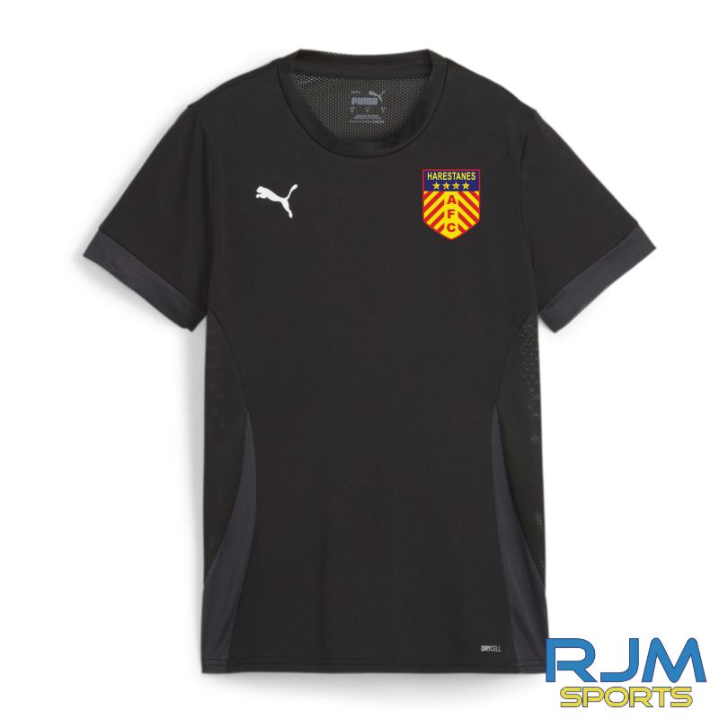 Harestanes AFC New Coaches Puma Team Goal Jersey Black/White