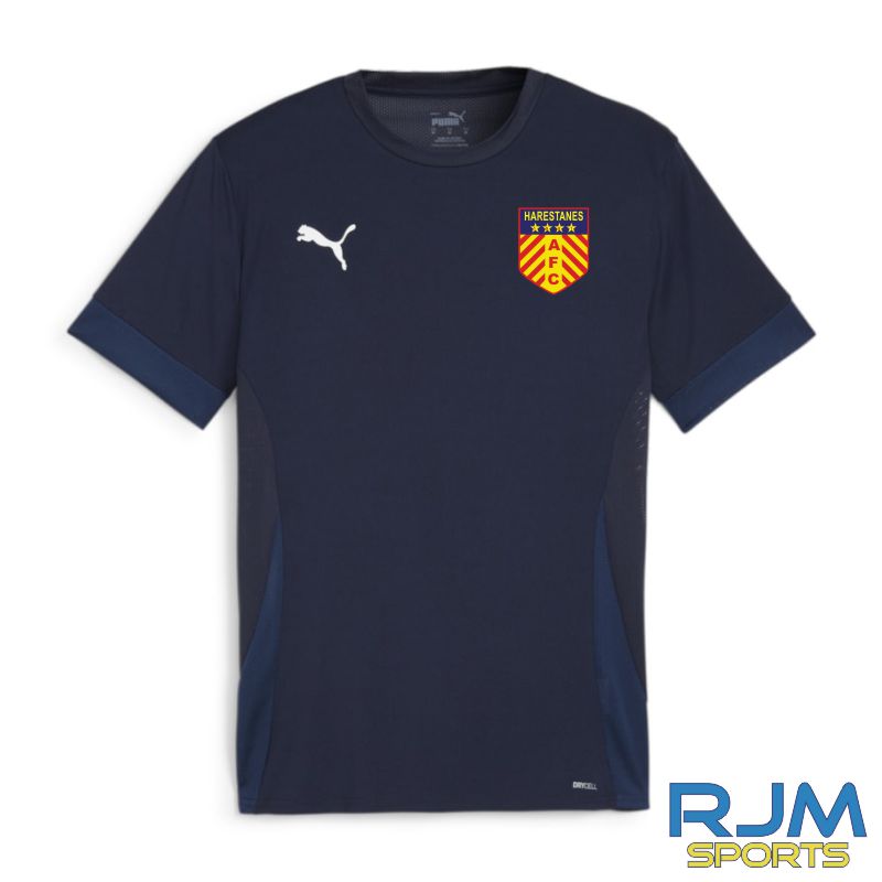Harestanes AFC New Training Puma Team Goal Jersey Navy/White