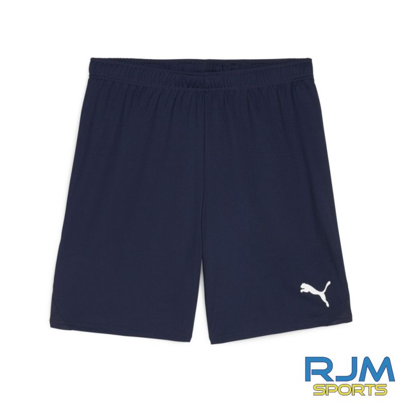 Harestanes AFC Home Puma Team Goal Shorts Navy/White