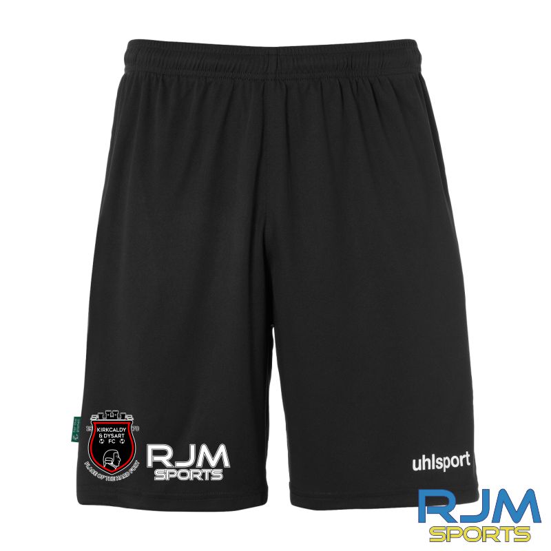 Kirkcaldy & Dysart FC Uhlsport Centre Basic Away Shorts Black
