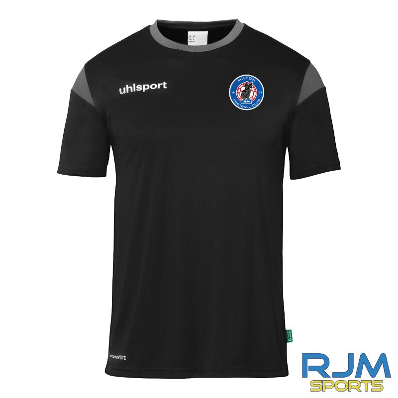 Milton FC Coaches Uhlsport Squad 27 Jersey Black/Anthracite