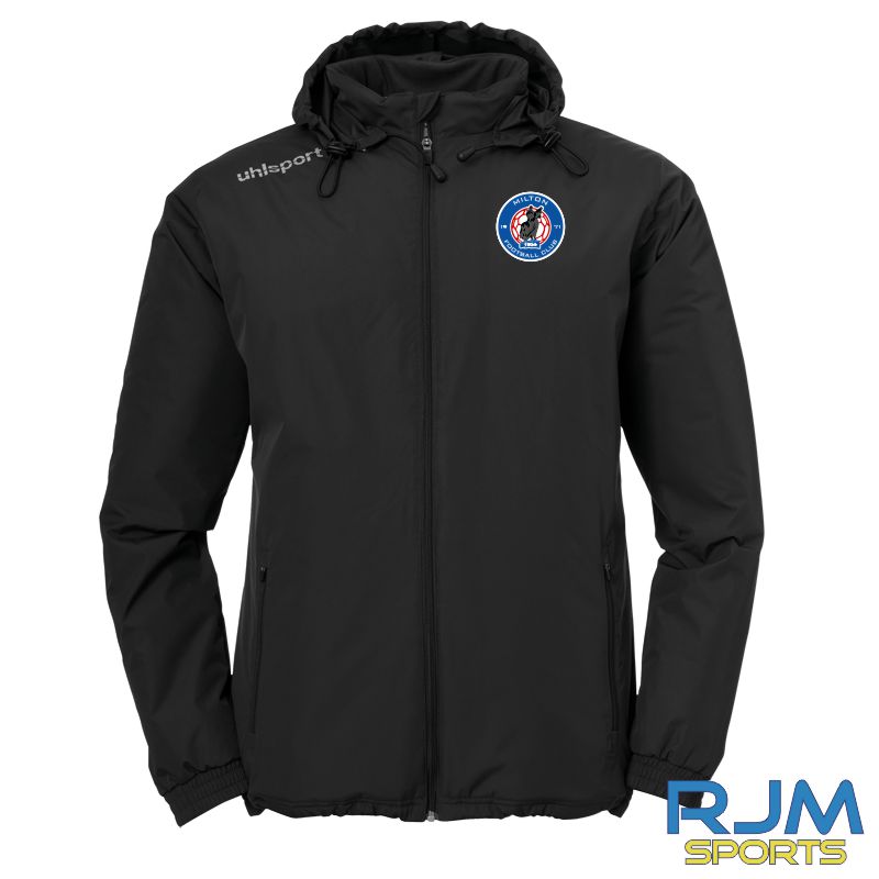 Milton FC Uhlsport Essential Coach Jacket Black