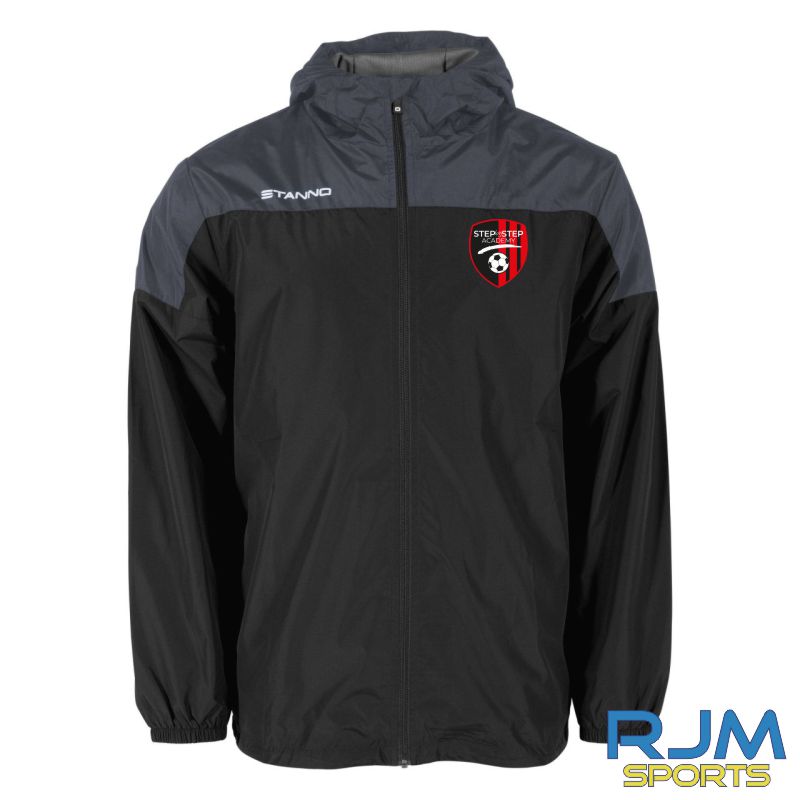 Step by Step Academy Stanno Pride Windbreaker Black/Anthracite