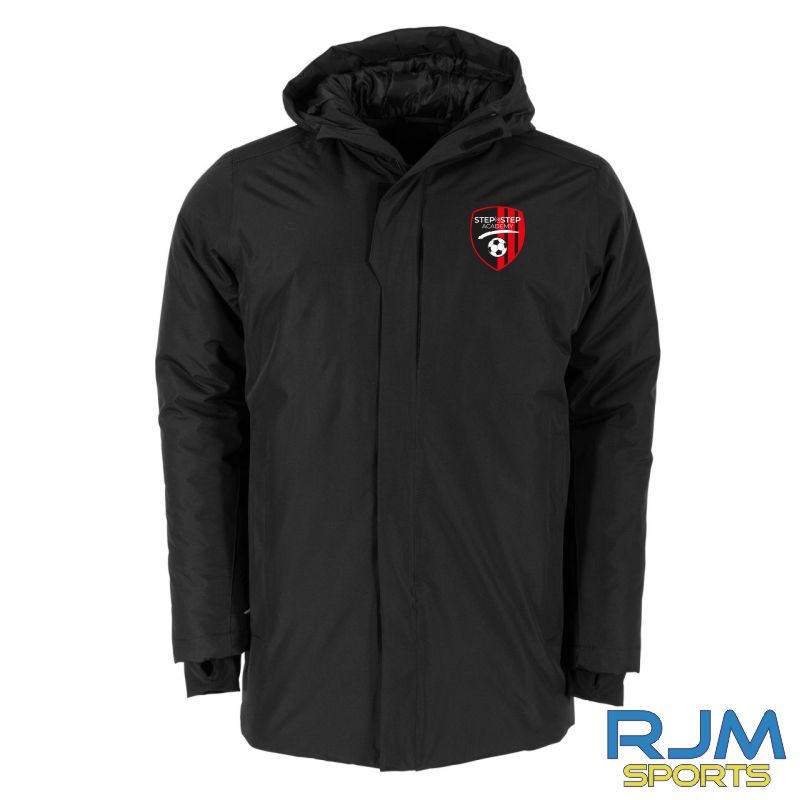Step by Step Academy Stanno Padded Coach Jacket Black