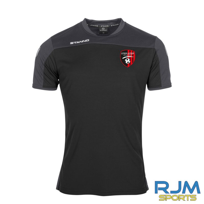 Step by Step Academy Stanno Pride Training T-Shirt Black/Anthracite