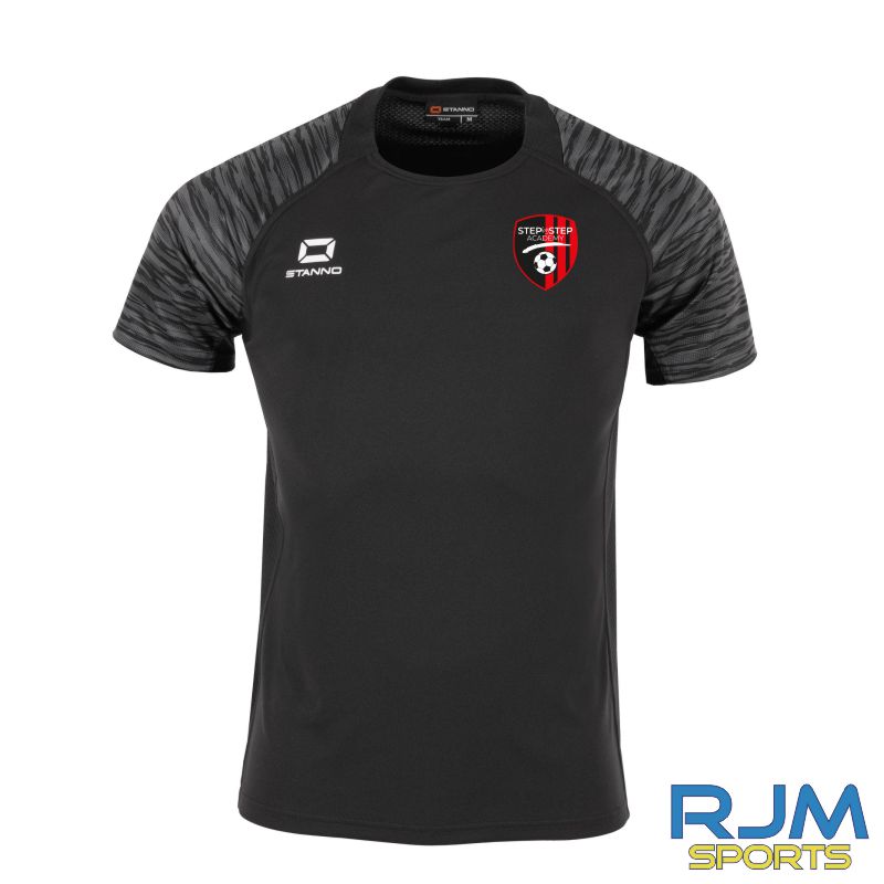 Step by Step Academy Stanno Bolt Shirt Black