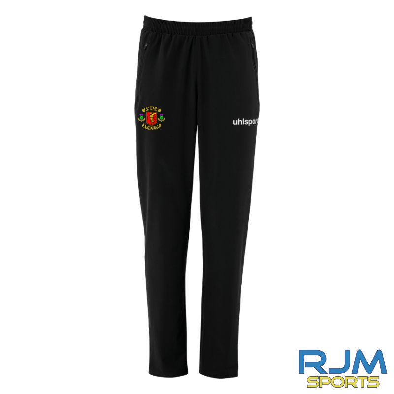 Annan Athletic FC Uhlsport Evo Woven Pants Black
