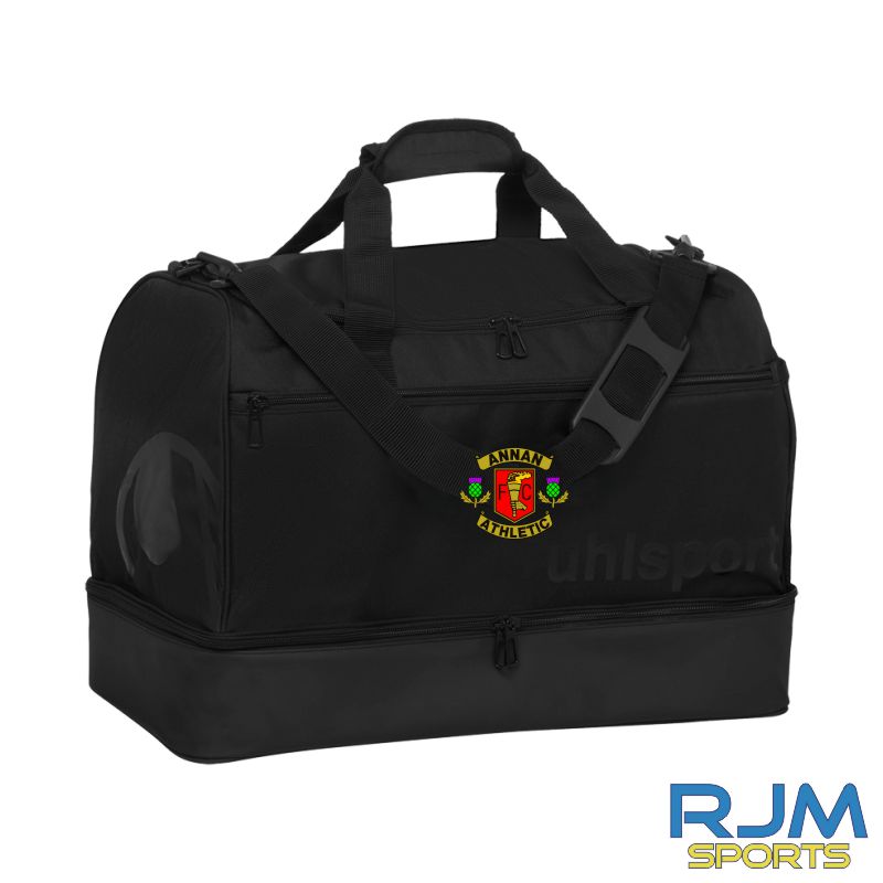 Annan Athletic FC Uhlsport Essential 50L Players Bag Black