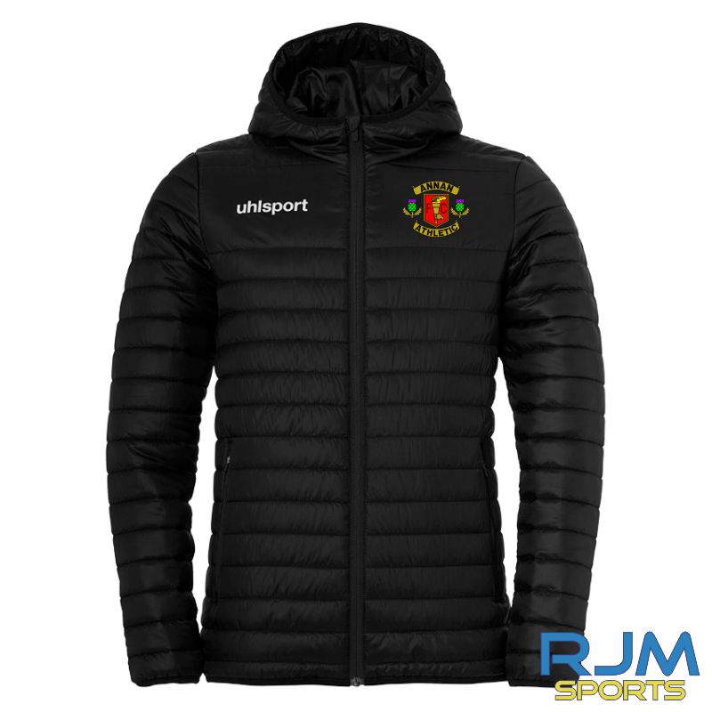 Annan Athletic FC Uhlsport Essential Ultra Lite Jacket Black