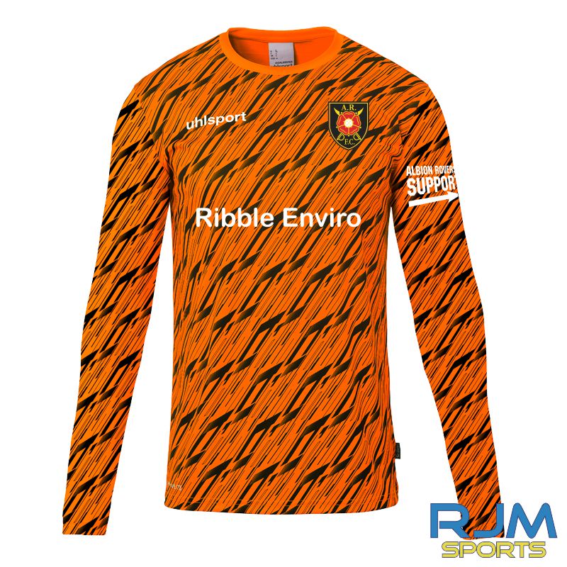 Albion Rovers FC Uhlsport Progressive Away Goalkeeper Shirt Orange