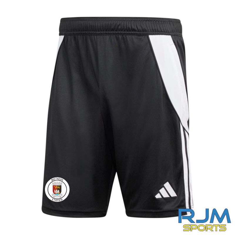 Bo'ness United FC Adidas Tiro 24 Training Short Black