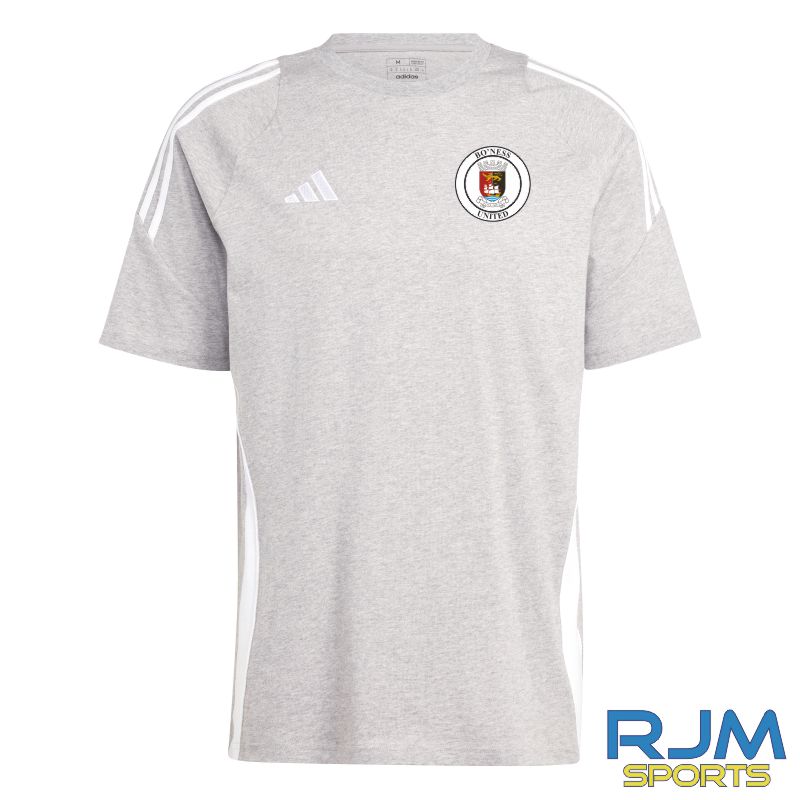 Bo'ness United FC Adidas Tiro 24 Sweat Tee Grey