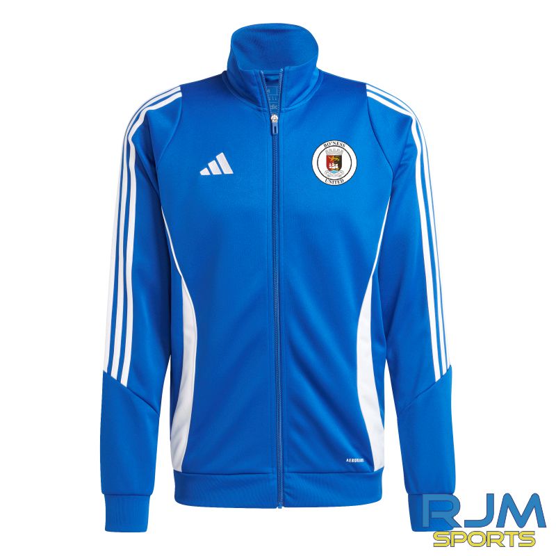 Bo'ness United FC Adidas Tiro 24 Training Jacket Royal Blue
