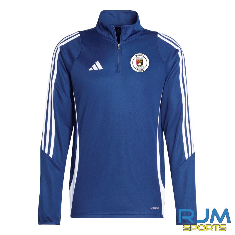 Bo'ness United FC Adidas Tiro 24 1/4 Zip Navy