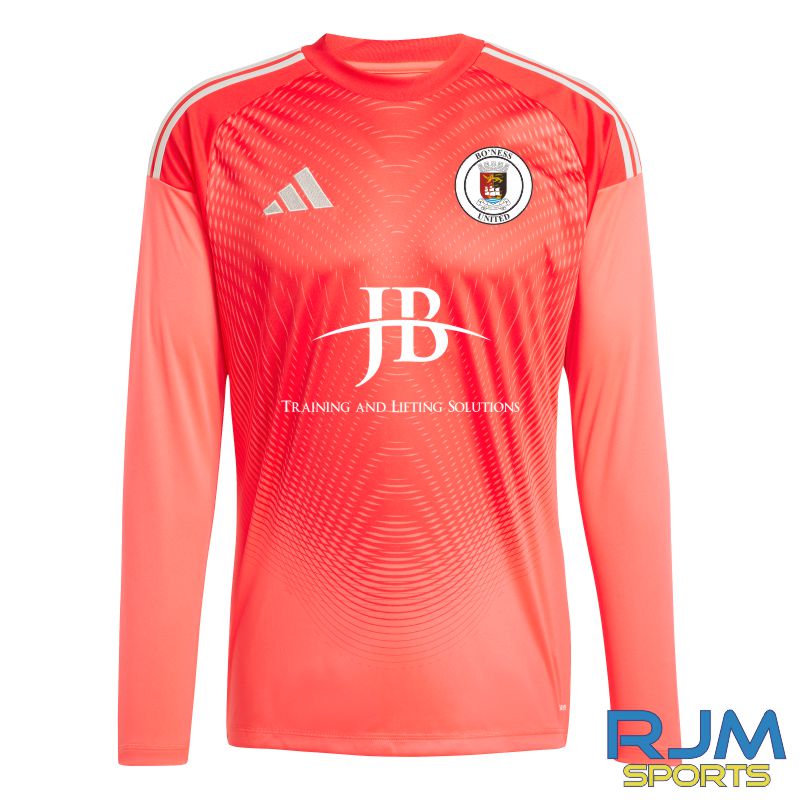 Bo'ness United FC Away Tiro 25 Competition Goalkeeper Jersey Shock Red