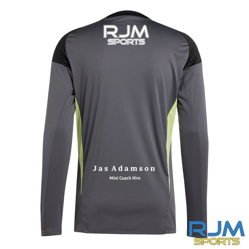 Bo'ness United FC Home Tiro 25 Competition Goalkeeper Jersey Grey - Image 2