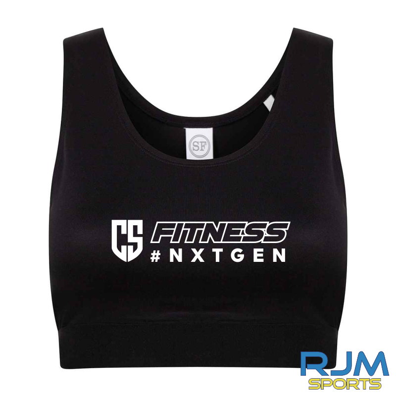 CS Fitness NXTGEN Crop Top Black