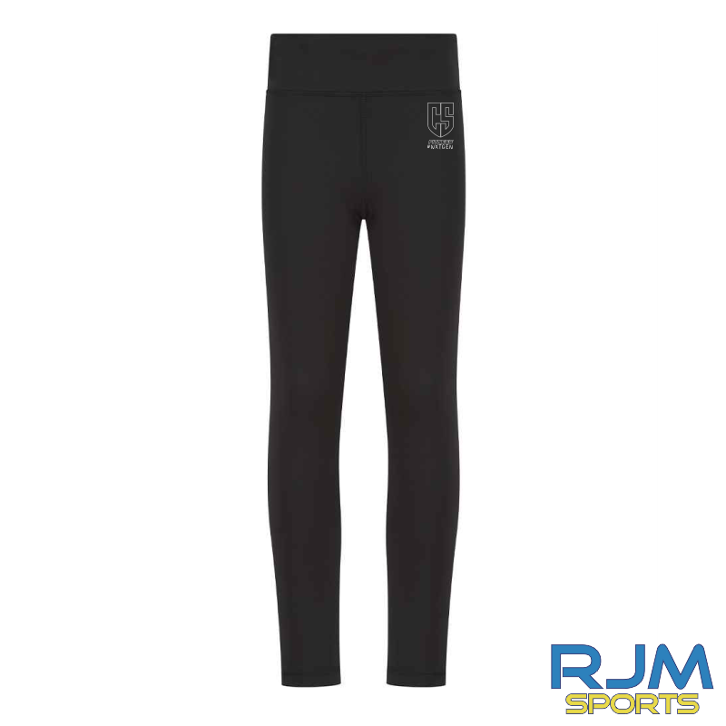 CS Fitness NXTGEN Script Leggings Black