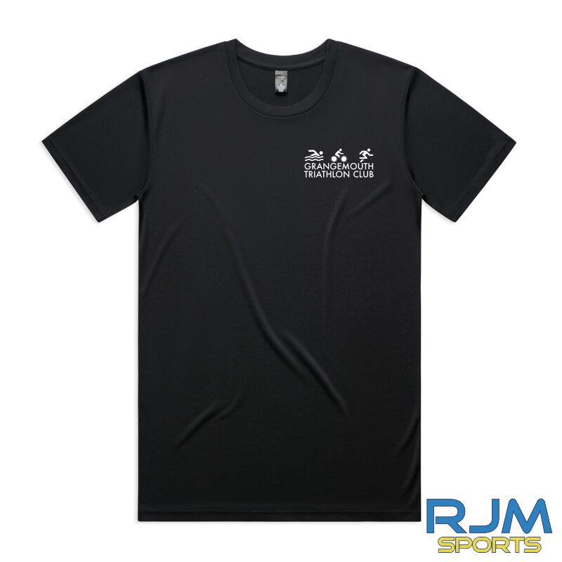 Grangemouth Triathlon Club Active T-Shirt Male Fit