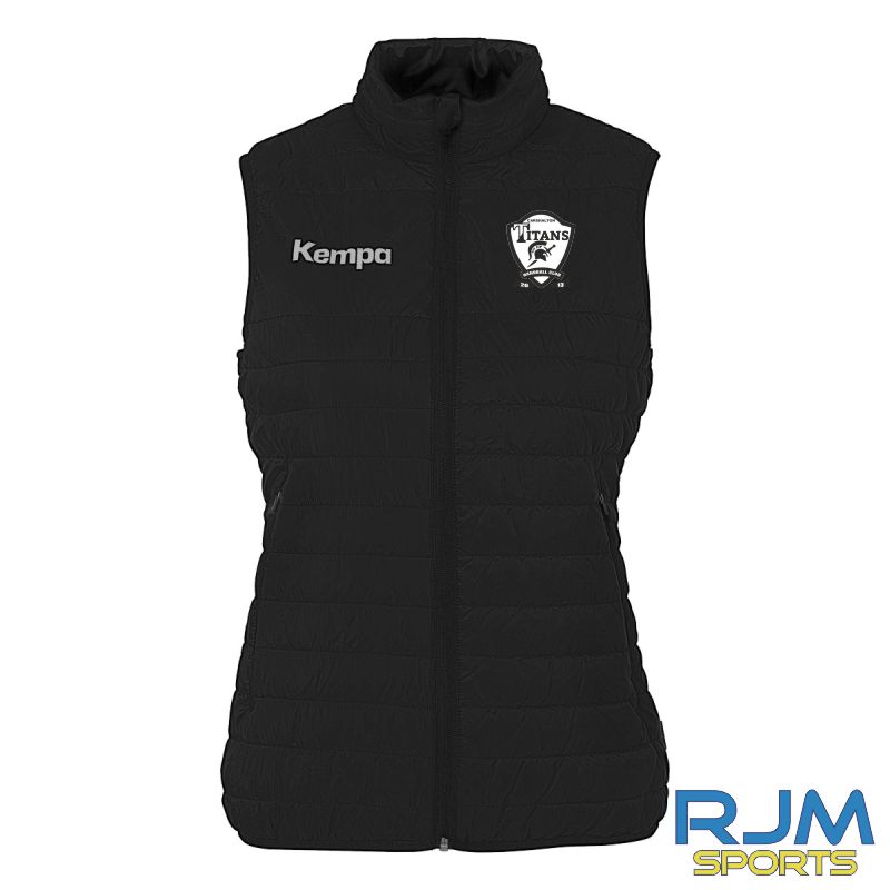Carshalton Titans Handball Club Women's Kempa Vest Black