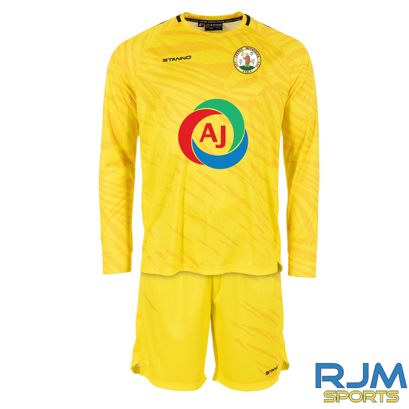 Forres Mechanics FC Stanno Trick Goalkeeper Set Yellow