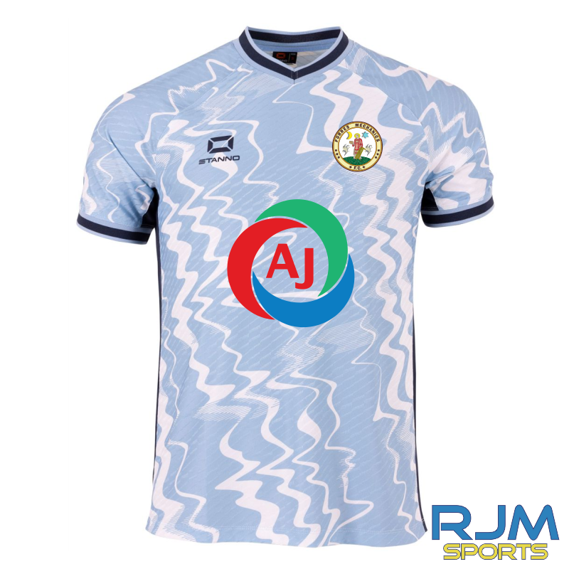 Forres Mechanics FC 3rd Kit Stanno Wave Jersey Sky Blue