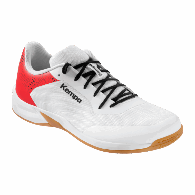 Kempa Kourtfly Three Handball Shoe White/Red