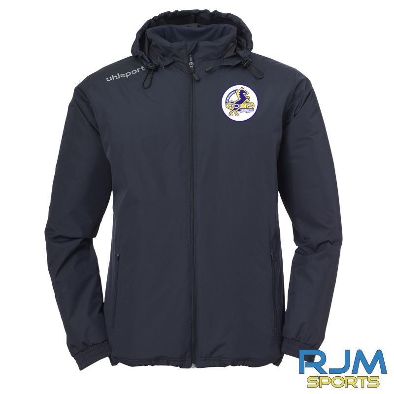 Cumbernauld Colts FC Caoches Essential Coach Jacket Navy