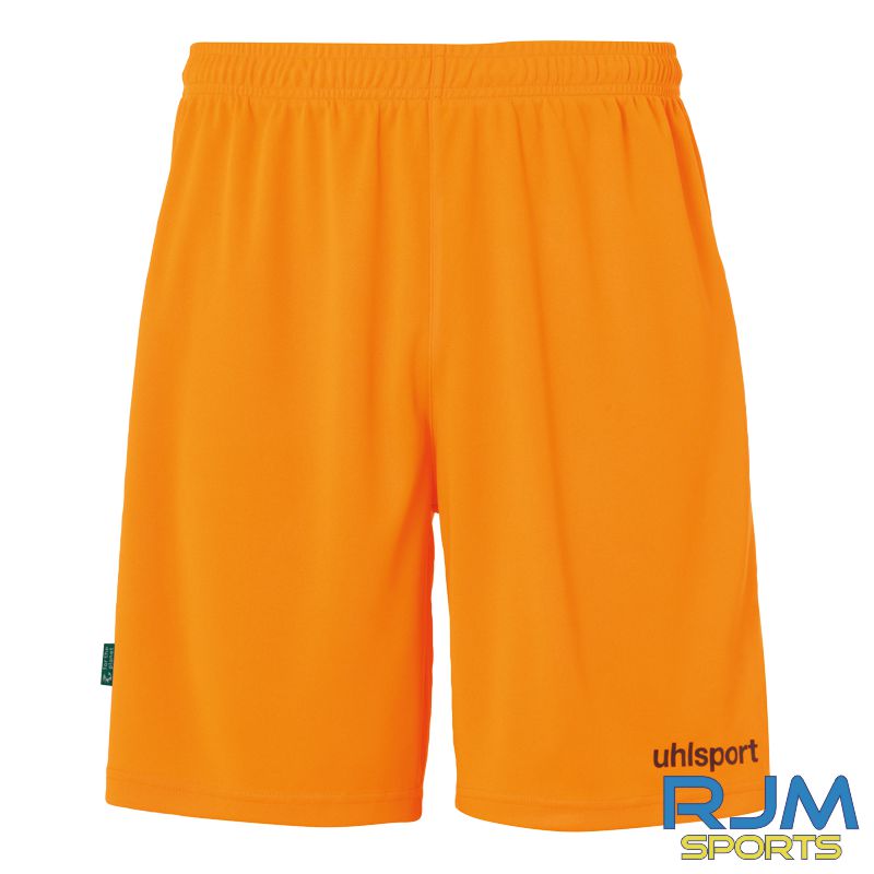 Cumbernauld Colts FC Away Uhlsport Centre Basic Short Fluo Orange