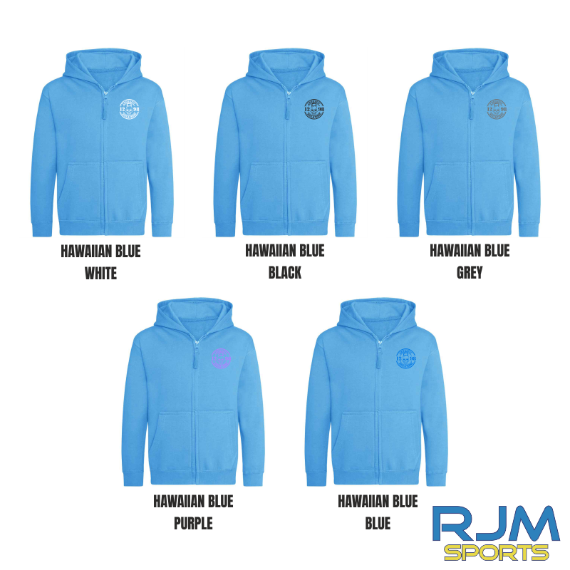 CrossFit 1298 Kids and Teens AWDis Zipped Hoodie - Image 7