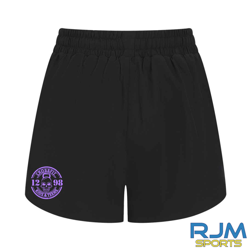 CrossFit 1298 Kids and Teens Tombo Double Layer Sports Shorts - Image 5