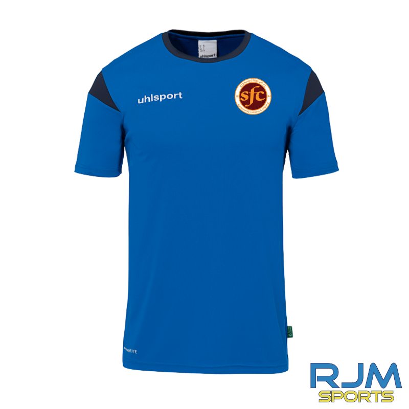 Stenhousemuir Community Foundation Uhlsport Squad 27 Jersey Azure Blue